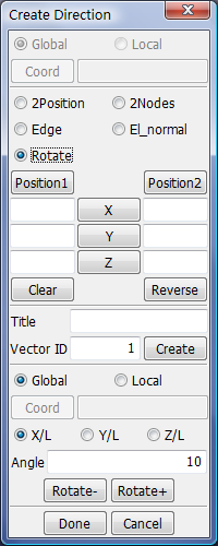 Creates Direction 7.4. Create Direction