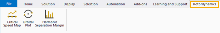 4.1. Loading the Rotordynamics Add-on