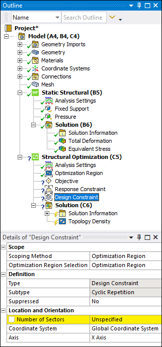 Design Constraint