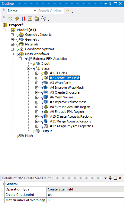 24. Create Size Field
