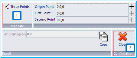 Properties of the Angle feature