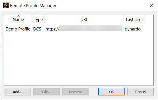 Creating a DCS Profile