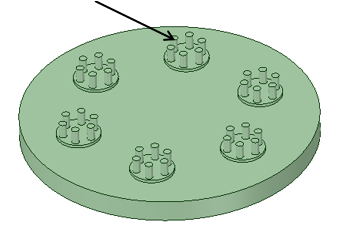 Creating a One- or Two-dimensional Circular Pattern