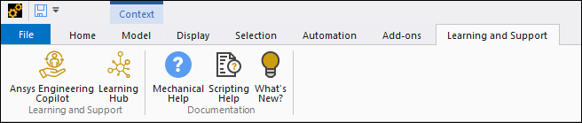2.2.7. Learning and Support Tab