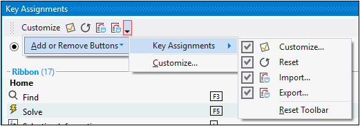 Key Assignment Keybaord 2.29. Hotkeys and Keyboard Shortcuts