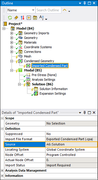 5.15.14.6. Imported Condensed Parts from Linked Substructure Generation ...