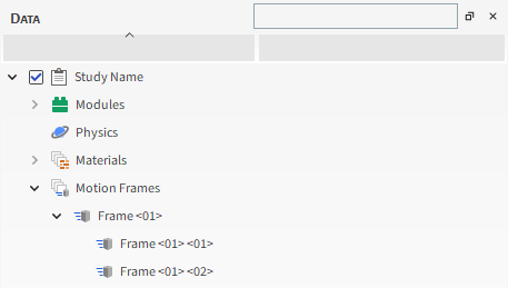 Nested Motion Frames