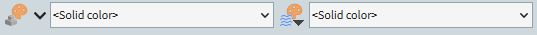 Coloring toolbar
