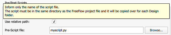 Ansys FreeFlow (Beta) Module PrePost Scripts