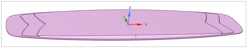 The CAD Geometry for the Core with Variable Thickness