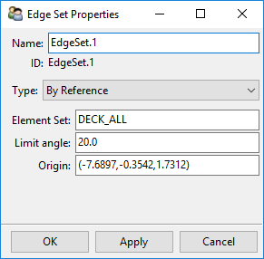 Edge Set Definition