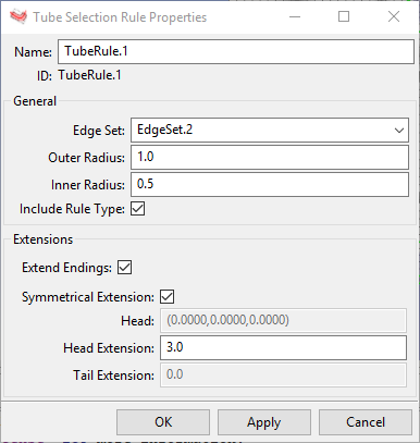 Tube Selection Rule Properties