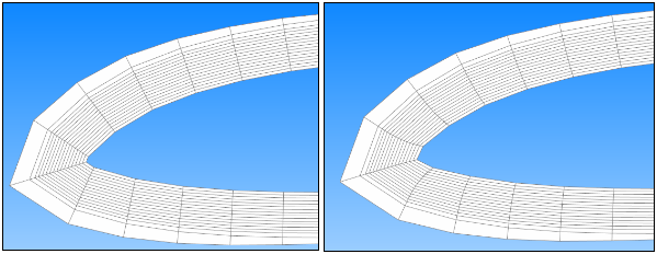 Surface Normal vs. Surface Sweep Based Extrusion