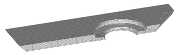 Solid Model with Cut-Off Features