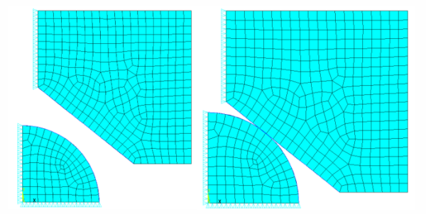 Target Body With Constraints - Before and After TADJUST
