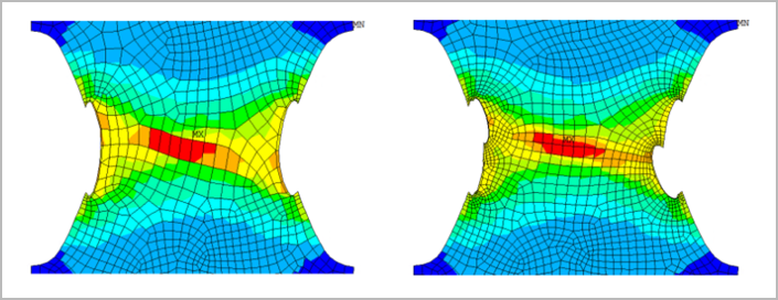 Newly created voids with no void in the middle (based on distance check)