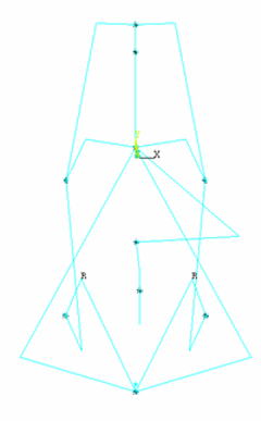 Rigid Representation of the Digger-Arm Assembly