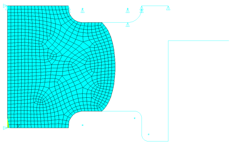 New Mesh Read in During the First Rezoning