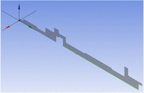 2D Axisymmetric Geometry Extracted from 3D Geometry