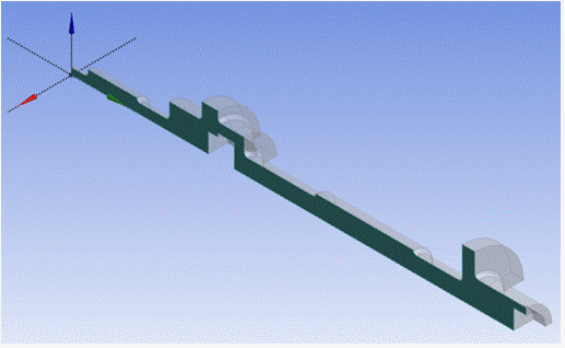 2D Axisymmetric Geometry Extracted from 3D Geometry
