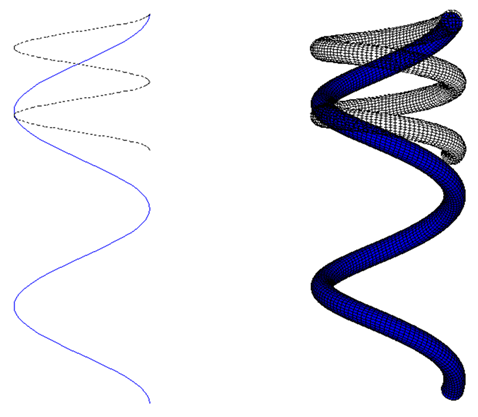 Spring Actuator Deformation at Step 3