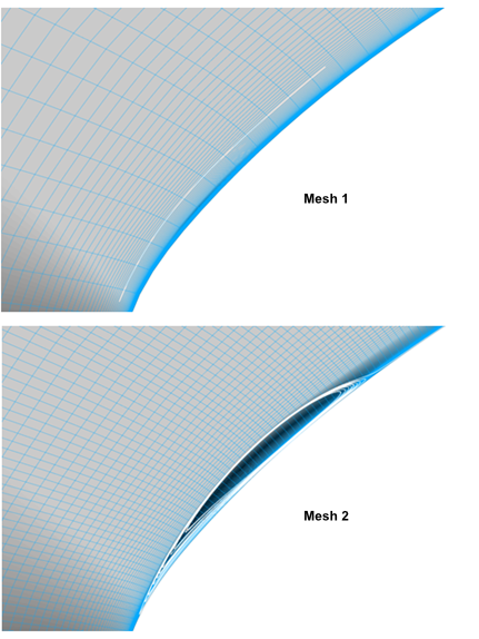 Effect of streamwise grid density for resolving the separation-induced transition due to a leading edge separation bubble for a wind turbine airfoil