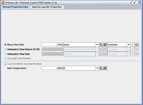 Primary_Air—Stream Properties Data