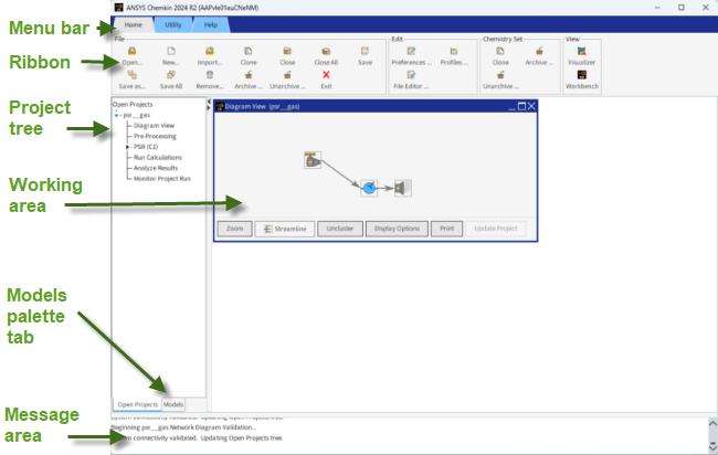 Chemkin Working Environment