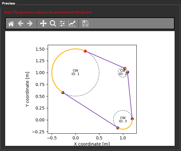 Closed Loop Motion preview panel.