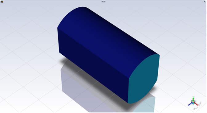 The Imported CAD Geometry for the GIT Helicopter