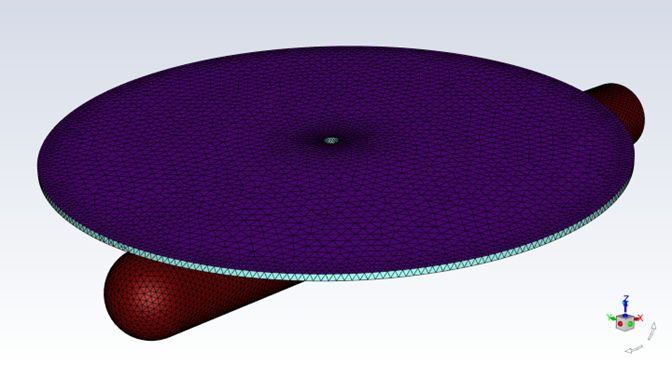 Initial Surface Mesh of GIT Helicopter