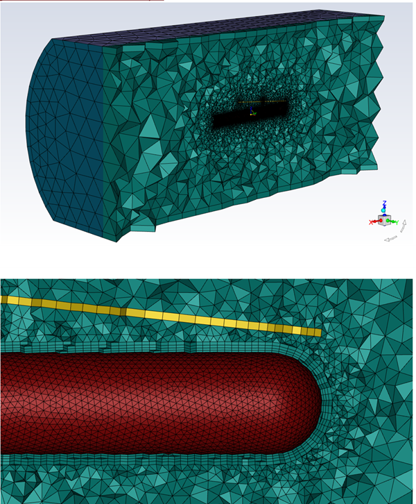 Volume Mesh for the GIT Helicopter