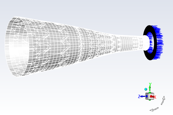 Full Atomizer Display with Surface of Constant Methanol Mass Fraction