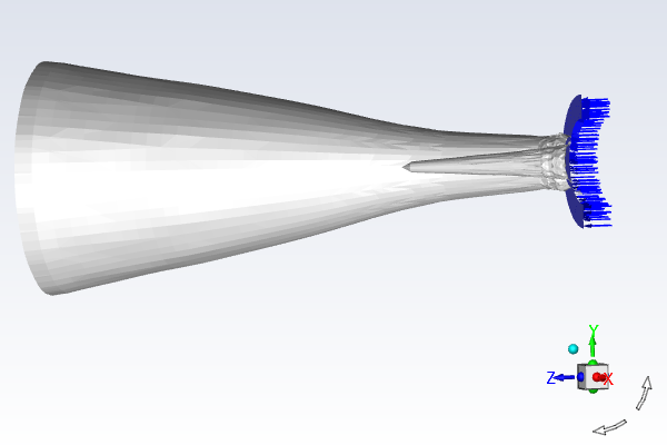 Atomizer Display with Surface of Constant Methanol Mass Fraction Enhanced