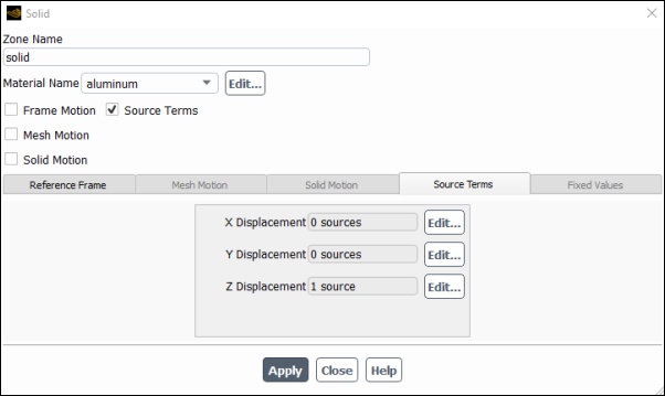 The Solid Dialog Box