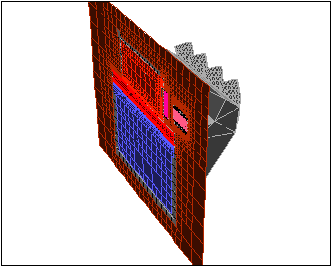 Overlaid Geometry Clipped with the Pan Plane