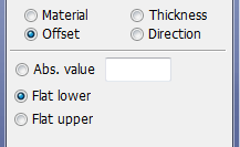Element Editing Offset