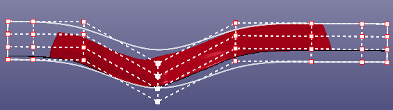Morphed cage and morphed mesh