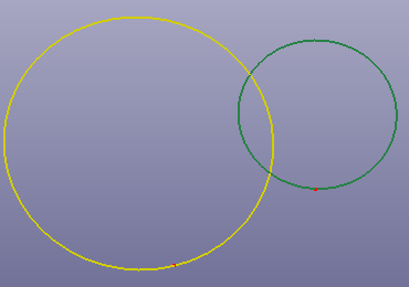 Two circles