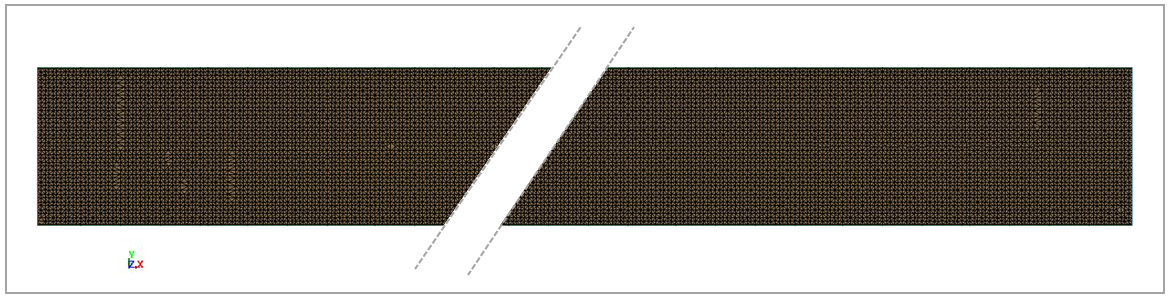 Problem setup in the LS-DYNA application