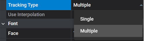 Chart Property Details