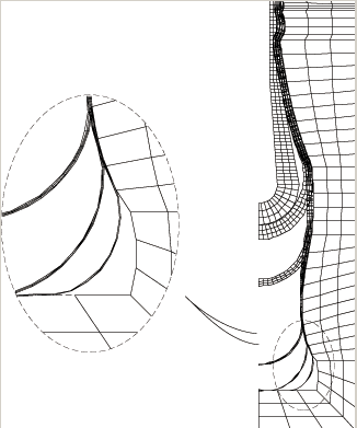 2D Axisymmetric Blow Molding Problem