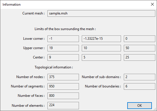 The Information Panel