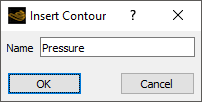 The Insert Contour Dialog Box