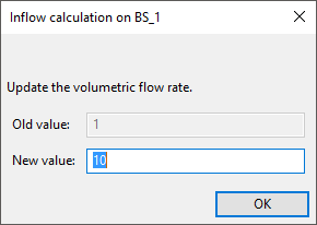 Specifying the Flow Rate at the Inlet