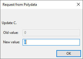 Setting Coefficient C for Rotational Velocity of the Screw