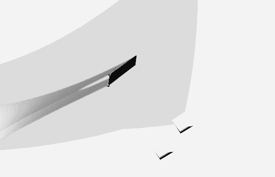 "Cut-off or square" Trailing Edge