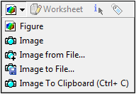 New Figure or Image Menu