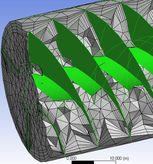 Detail of Inflation on Baffles