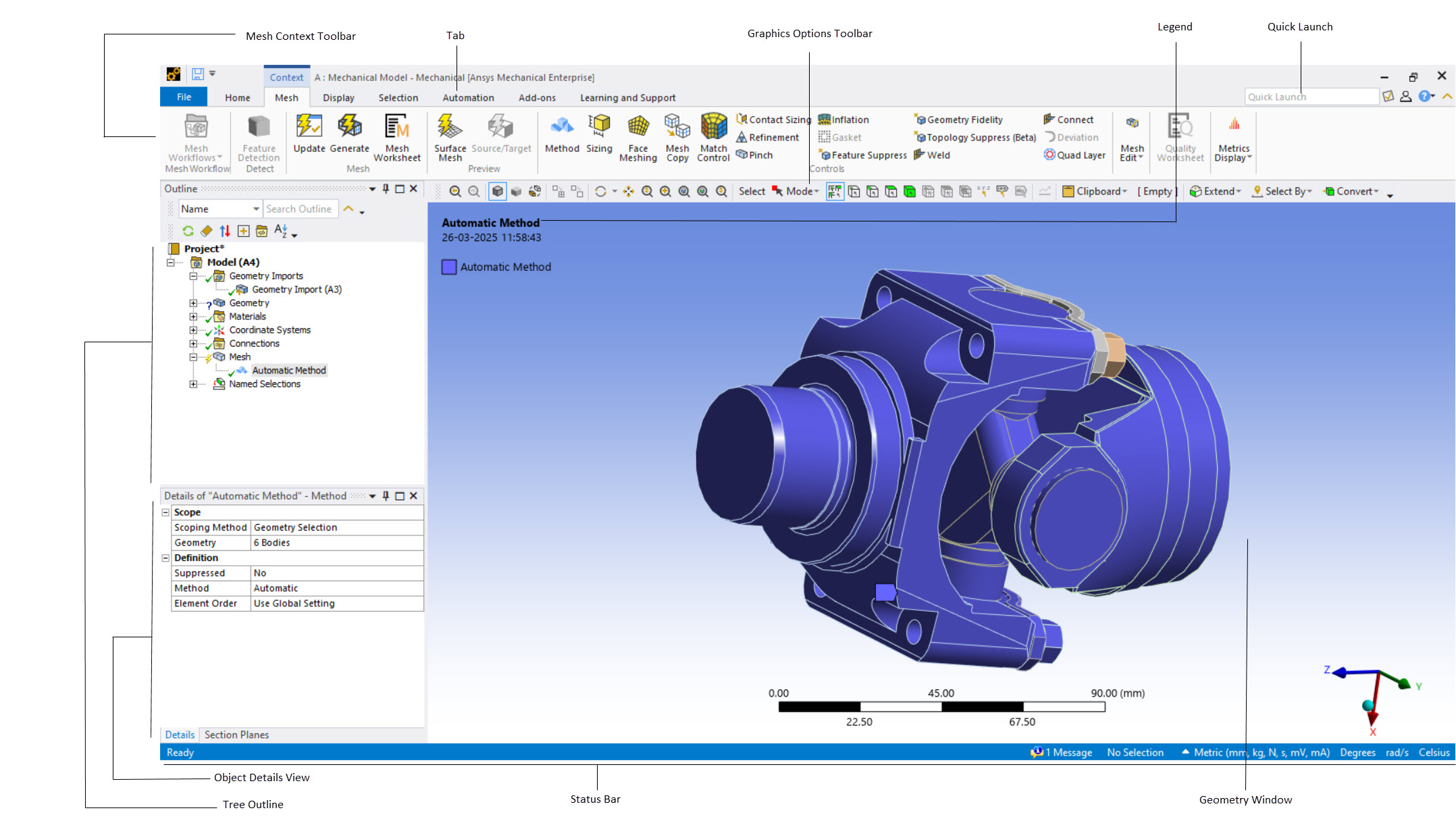 Meshing Application Interface